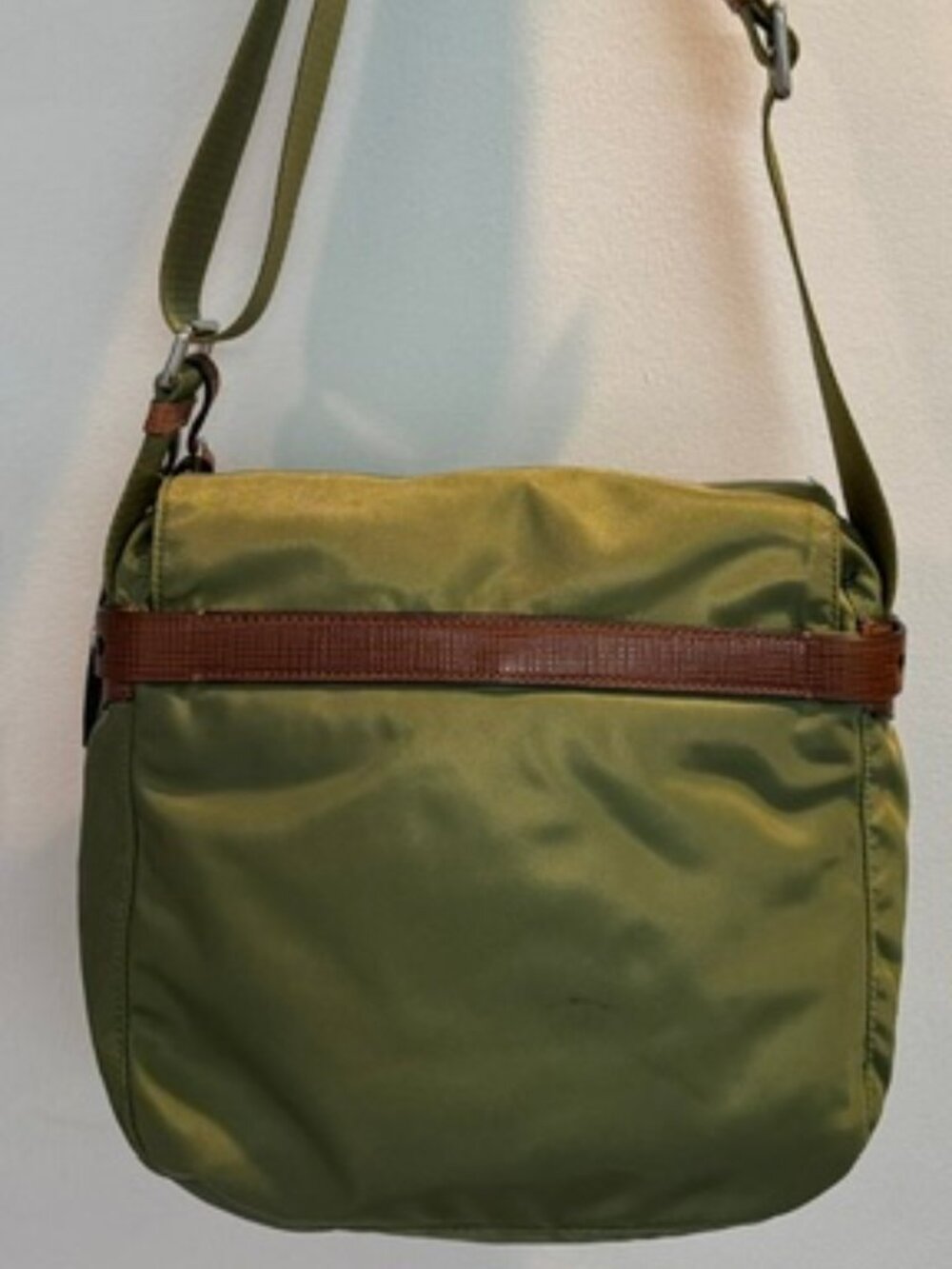TUMI Nylon Forrest Green Voyageur Lugano Shoulder Crossbody Bag - Picture 3 of 10